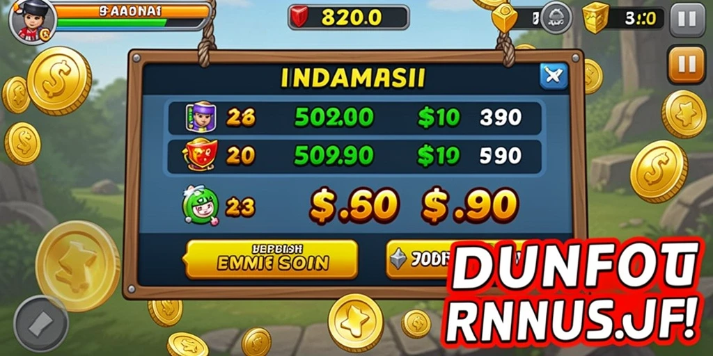 Menu promosi yang menawarkan bonus menarik bagi pemain.
