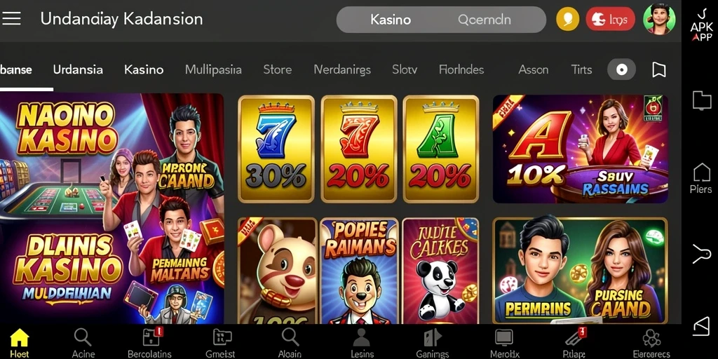 Bonus dan promosi harian yang menggiurkan.
