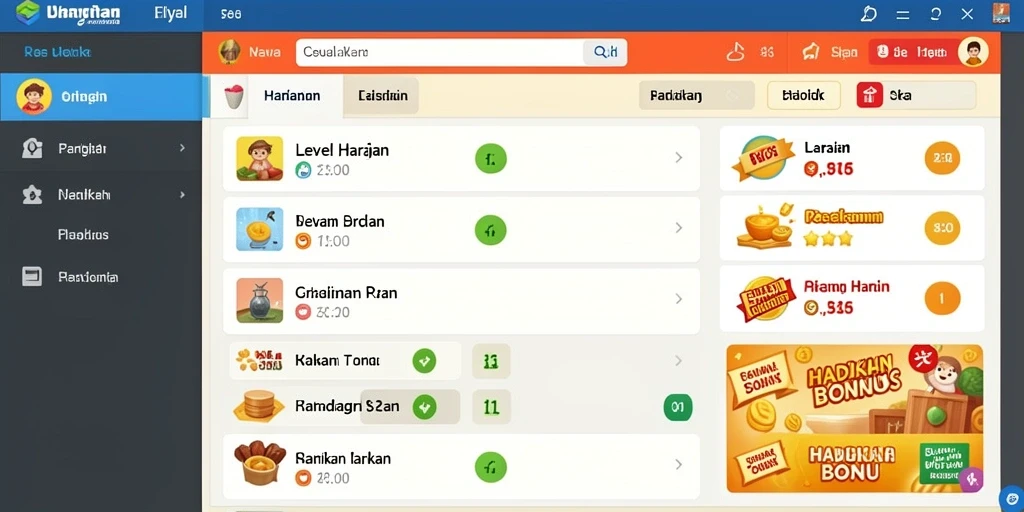 Fitur bonus menarik untuk meningkatkan peluang menang.